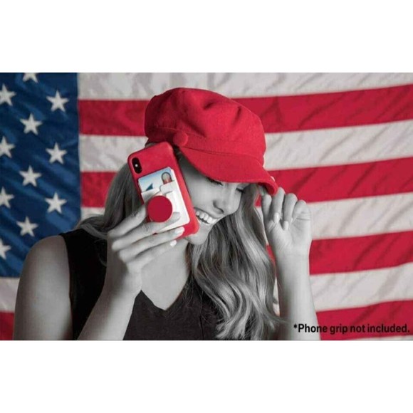 NEW Socket Lock-It Adhesive Card Holder & Phone Grip Holder All in One / WHITE - Picture 7 of 7